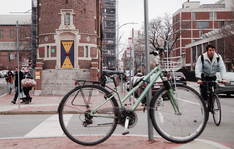 Boston on a bicycle