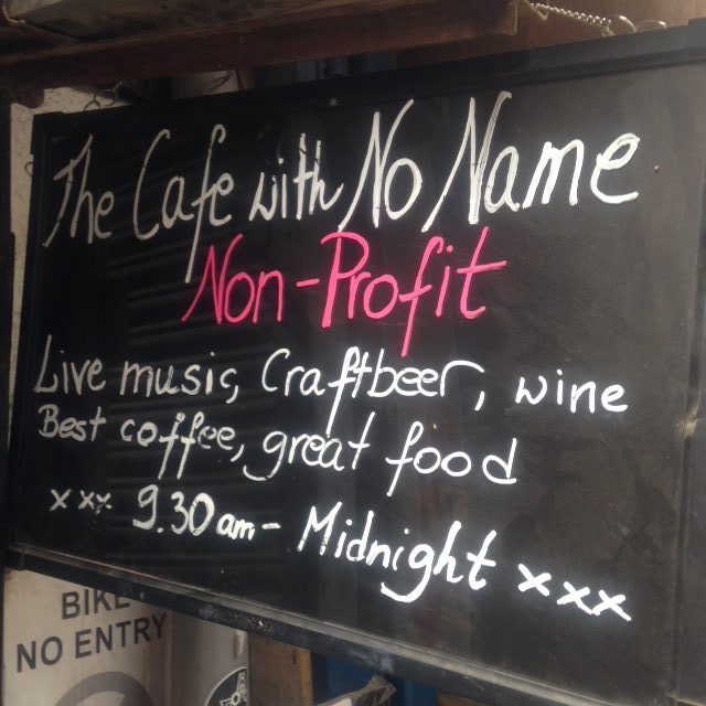 Cafe with no name - Ethical eateries