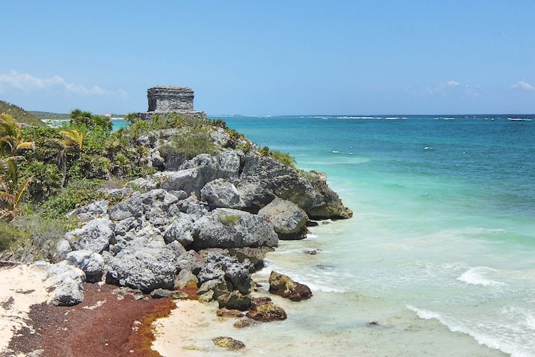 Tulum on a bicycle